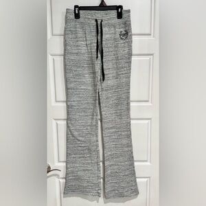 PINK Victoria's Secret Heathered Gray Boot Cut Jeans